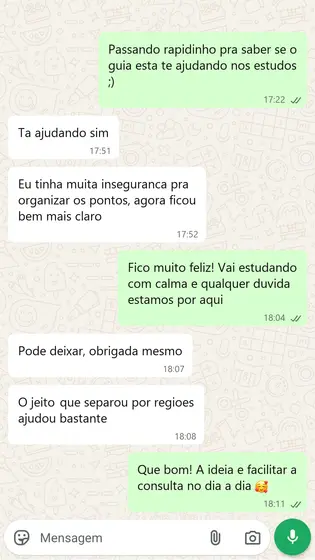 Depoimento de terapeuta — acupuntura